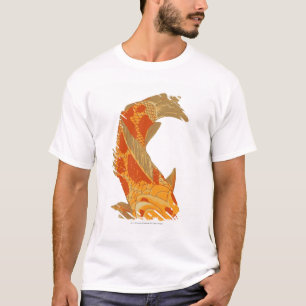 Digitale illustratie van Koi Carp T-shirt