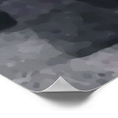 Digitale impressionist BILLY het KIND Poster (Hoek)