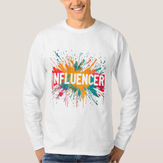 Digitale invloed: de kracht van connectiviteit t-shirt