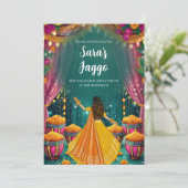 Digitale Jaggo uitnodigingen Jago uitnodigingen (Staand voorkant)