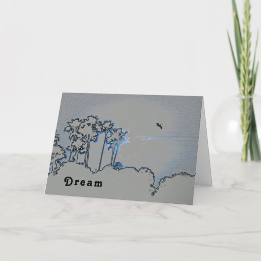 Digitale Kaart voor pensionering - Blauw (Voorkant)