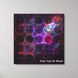 Digitale kavitatie canvas afdruk