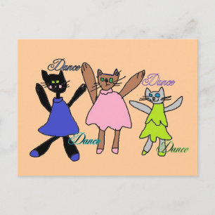 digitale keukens dansen briefkaarten