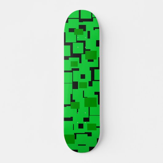 Digitale kleuren skateboard (Voorkant)