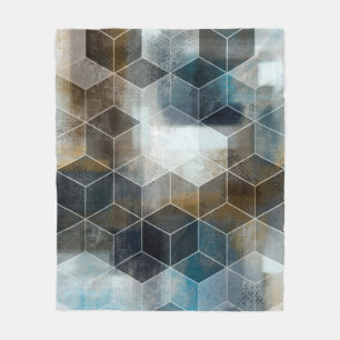 digitale kleurrijke tegels ontwerper, achtergrond, fleece deken