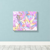 Digitale kunst - Canvas afdrukken (Insitu (Houten vloer))
