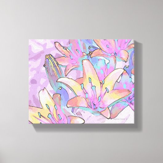 Digitale kunst - Canvas afdrukken (Voorkant)