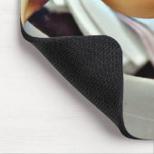  digitale kunst met palomino-paarden muismat (Hoek)