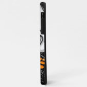 Digitale kunst met schedel en vlinder Case-Mate iPhone case (Achterkant/links)