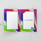 Digitale kunst | Romantische kus    Kaart (Binnen)