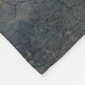 Digitale kunst van de olifant fleece deken (Hoek)