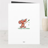 Digitale Kunst Vintage Look Edgar Allan Poe Raven Kaart (Achterkant)