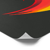 Digitale kunst | Wall Art | Astro Kat Unicorn Spac Poster (Hoek)