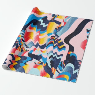 digitale kunstachtergrond cadeaupapier