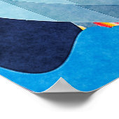 digitale kunstachtergrond poster (Hoek)