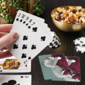 Digitale kunstafbeelding pokerkaarten (Insitu)