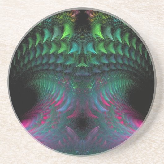 Digitale kwal zandsteen onderzetter (Voorkant)