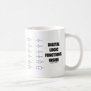 Digitale logische functies binnen (computer) koffiemok