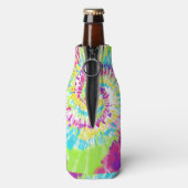 Digitale neon stropdas kleurstof flesjeskoeler (Fles Achterkant)