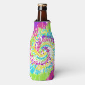 Digitale neon stropdas kleurstof flesjeskoeler (Fles Voorkant)