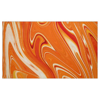 Digitale Oranje gemarmerde structuur1 Stof