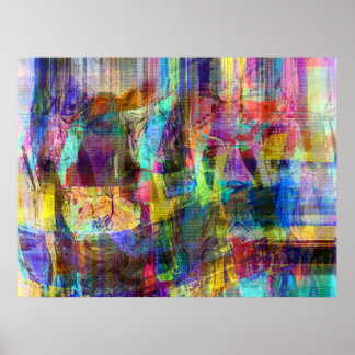 Digitale overvloeibaarheid poster