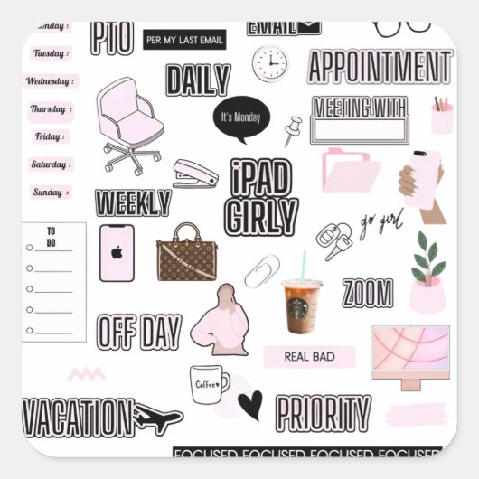 Digitale Planner Stickers voor GoodNotes (Voorkant)