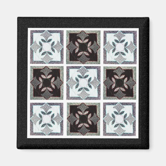 Digitale quilt magneet (Voorkant)