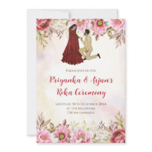 Digitale Ringceremonie Indiase verlovingsuitnodigi