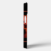 Digitale rode kleur: vage nachts Case-Mate iPhone case (Achterkant / Rechts)