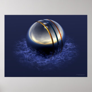 Digitale ruimte poster