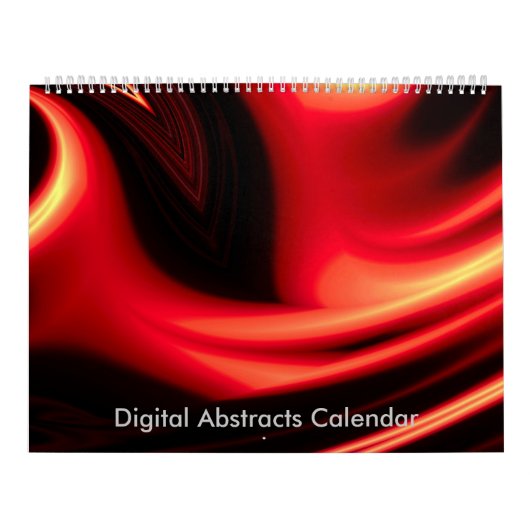 Digitale Schilderijen Computer Abstract Kalender (Hoes)