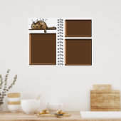 Digitale Sjabloon Planner Sticker of Poster invoeg (Keuken)