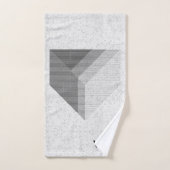 Digitale Sneeuw Bad Handdoek (Handdoek)
