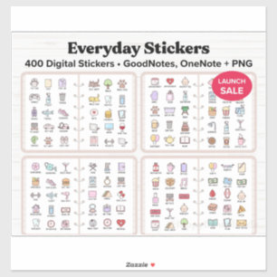Digitale Stickers voor dagelijks leven