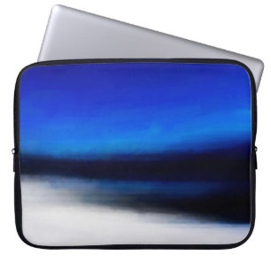 Digitale structuur van het schilderij. Abstracte o Laptop Sleeve