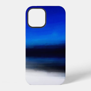 Digitale structuur van schilderen. Olieverf abstra iPhone 12 Hoesje