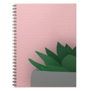 Digitale succulent notitieboek