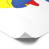 Digitale Superheld Poster & Sticker Printable (Hoek)