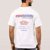 Digitale T-shirts (Achterkant)