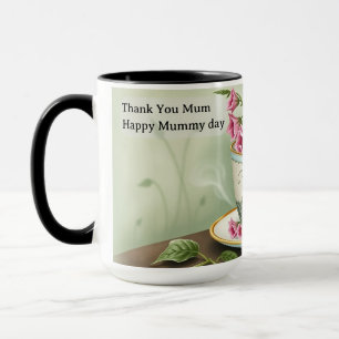Digitale Tasse de thé Nœud celtique de famille
