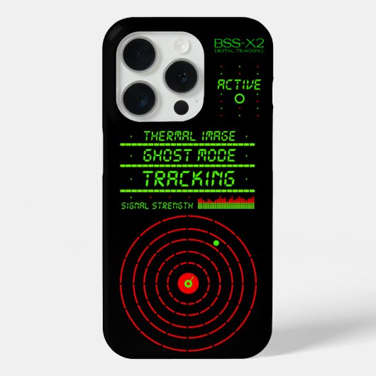 Digitale Tracking Fake Security System Surveillanc Case-Mate iPhone Case (Achterkant)