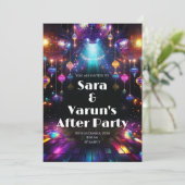 Digitale uitnodiging voor feest en bruiloft van In (Staand voorkant)