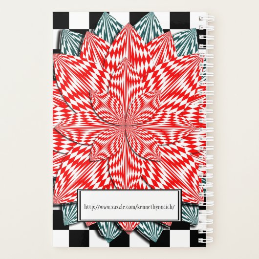 Digitale ventilator door Kenneth Yoncich Planner (Achterkant)