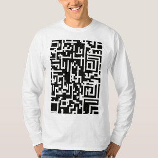 Digitale verbinding: QR Code Artistry Shirt" T-shirt