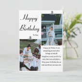 Digitale verjaardag Kaart (Staand voorkant)