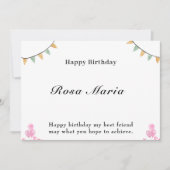 Digitale verjaardagskaart kaart (Voorkant)