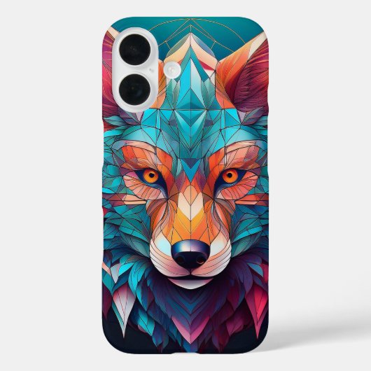 Digitale vos Case-Mate iPhone case (Achterkant)