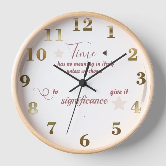 Digitale wandklok tijd (Voorkant)