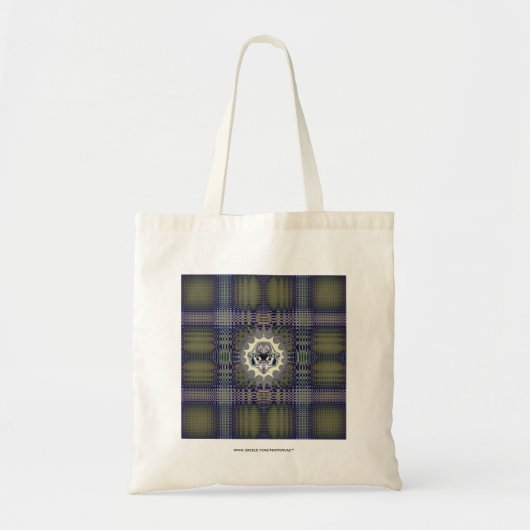 Digitale wereld tote bag (Voorkant)